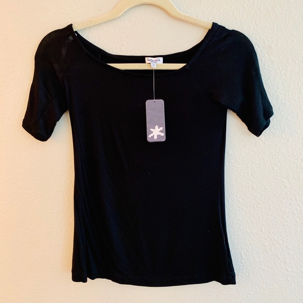 Splendid ribbed tee